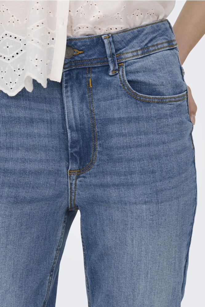 JDYFLORA LIFE FLARED HIGH MB NOOS 15167994 Medium Blue Denim